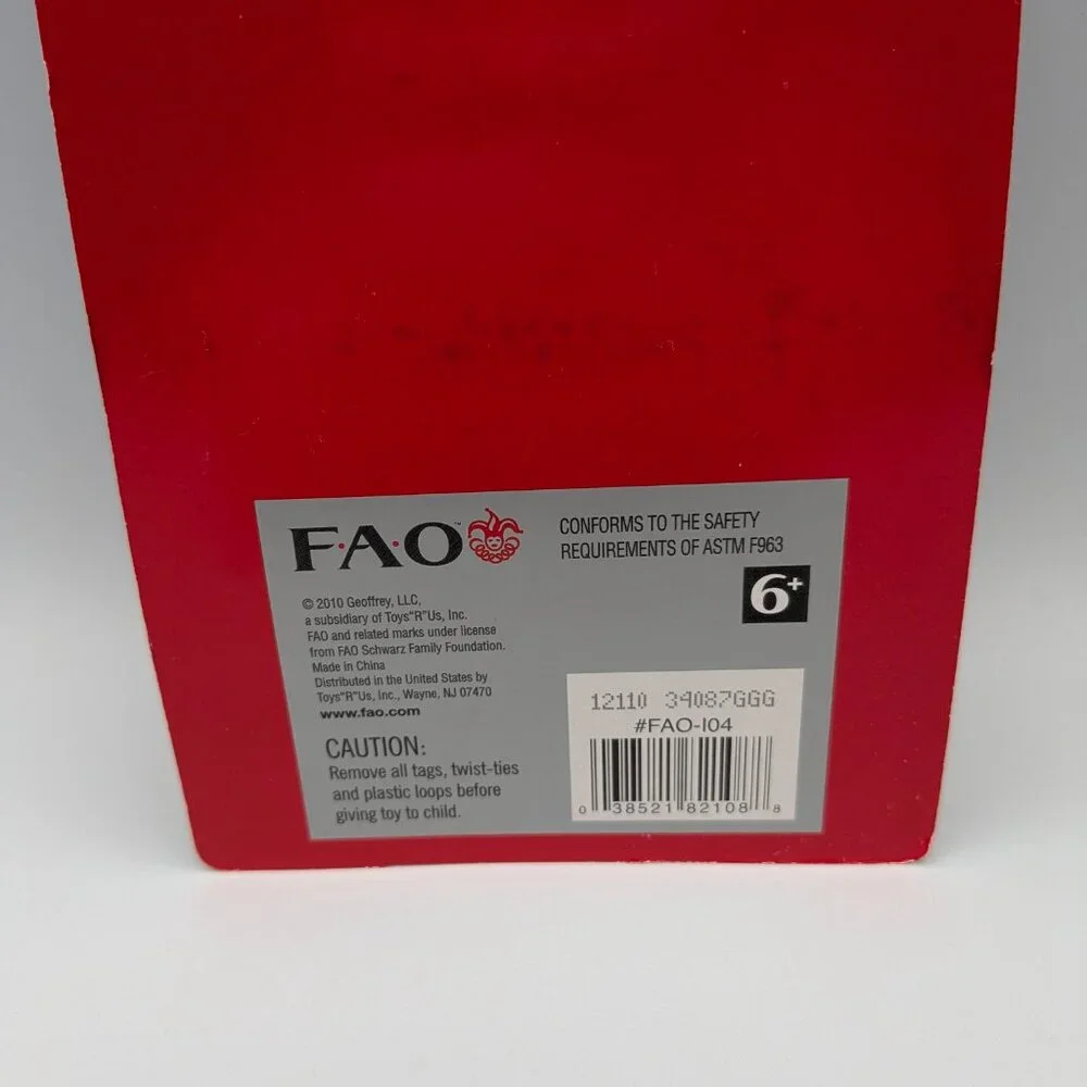 FAO Schwarz Jacks Set 2010, New in Package, Ages 6+
